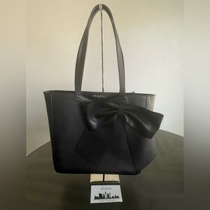 SOLD - Karl Lagerfeld Bow Bag - Black